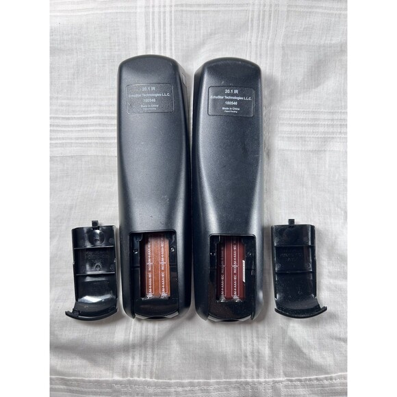 (2) DISH Network 20.1 IR Satellite Receiver Replacement Remote Control (180546) - Picture 3 of 3